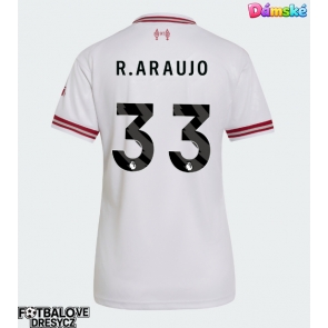 Liverpool Ronald Araujo #33 Dámské Venkovní Dres 2026-27 Krátký Rukáv
